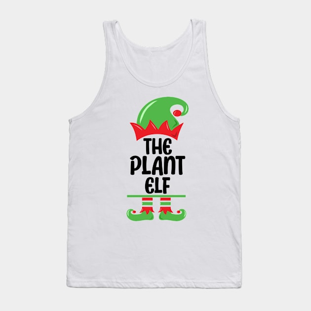 Funny Elf Costume The Plant Elf Tank Top by jodotodesign